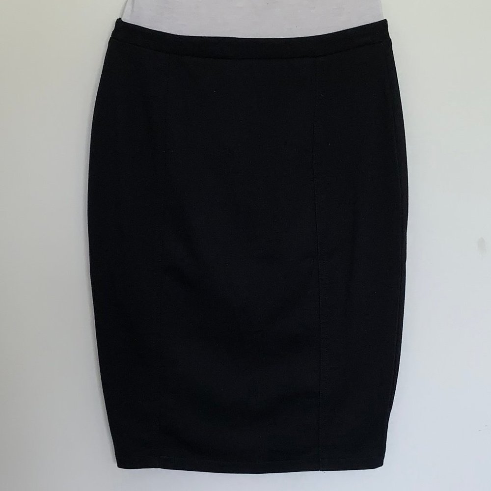 Mossimo Black Stretch Pencil Skirt